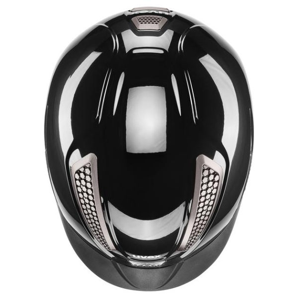 Kask jeździecki Perfexxion 3 czarny połysk UVEX